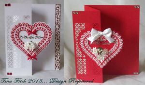 Heart Pop Out Fold Card
