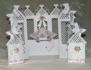 Concertina Gatefold Princess Castle Card