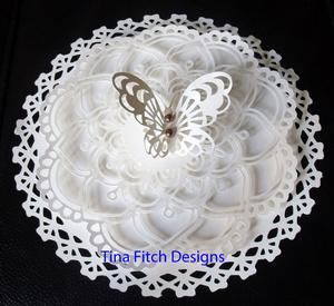 Layered Doily 1 & Butterfly
