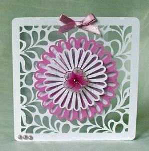 Fancy Layered Doily 11 Card