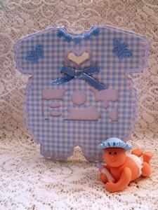 Scalloped Layered Romper Suit Card