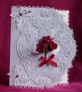 Swirly Layered Card