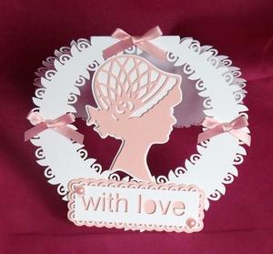 With Love Lady Aperture Card