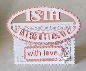 18th Birthday Buckle Card