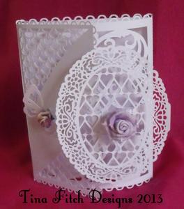 Fancy Buckle Fold Card