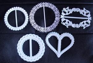 Set of 5 Layered Buckle Designs