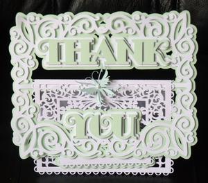 Thank You Buckle Card