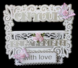 On Your Engagement Buckle Card - Robo/cameo
