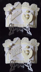 Rose Cross Sympathy Book & Stand