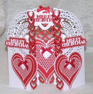 Heart Christmas Door Card