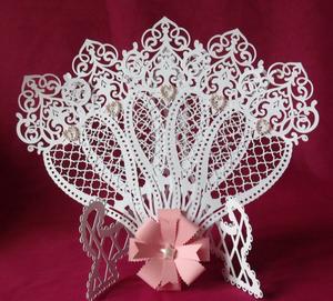 Intricate Fan & Stand