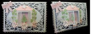 Christmas Bay Window Card