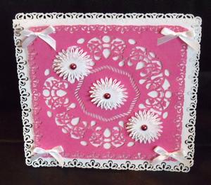Fancy Flower Layered Card