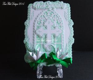 With Sympathy Fancy Topper