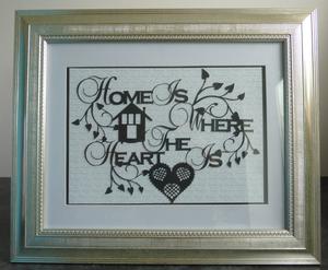 Paper Magic Frame Home