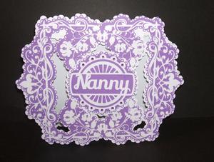 Nanny Layered Card
