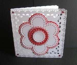 Layered Flower Card