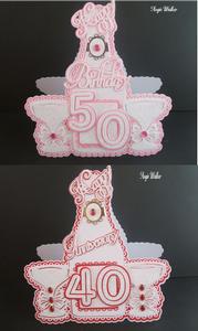 Anniversary/birthday Bottle Card