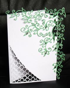 Swirl Flourish Card Only