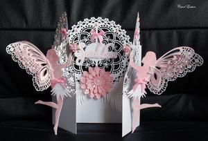 Flower Fairy Door Card