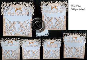 Pocket Wedding Stationery Set 1