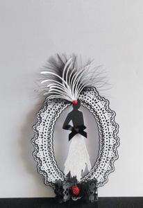Art Deco Lady Topper