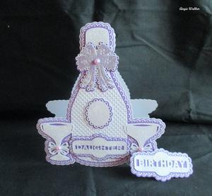 Daughter Birthday Bottle Card