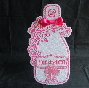 Mother's Day Bottle Card