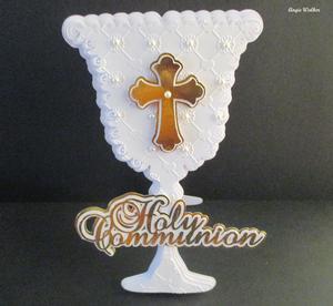 Communion Goblet Card