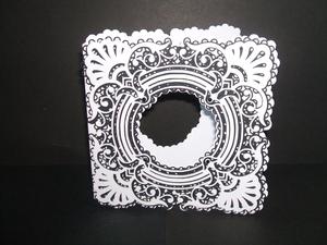 Deco Scalloped Layered Card