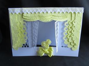 Swags & Tails Window Card