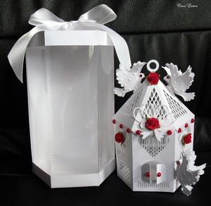 Wedding Dove House and Box