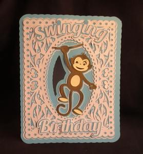 Swinging Birthday Card
