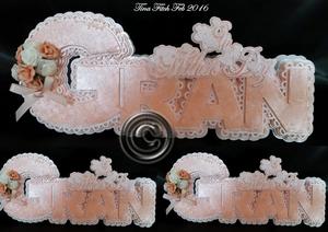 Scalloped Gran Card