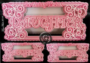 Daughter Rectangle Card