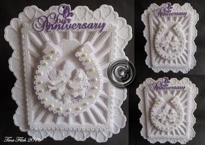 Anniversary Burst Card Curio