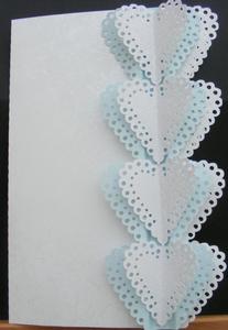 Scalloped Layerd Heart Card