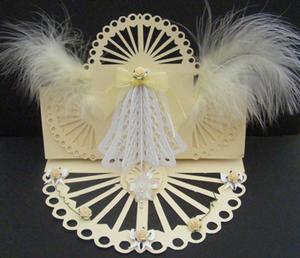 Wedding/christmas Bell Easel Card