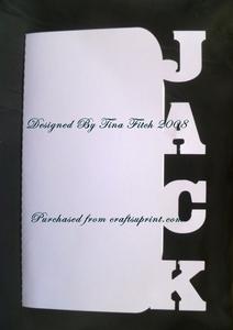 Jack Edged Card