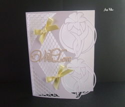 Daffodil Latticed Card, All formats