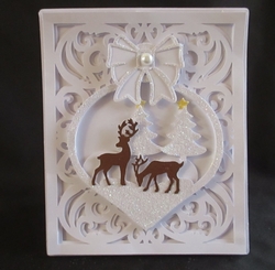 Bow Bauble Card, All formats