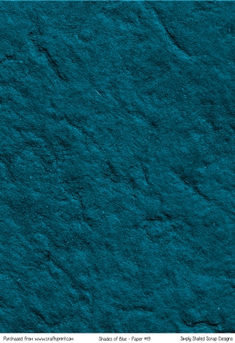 Shades of Blue A4 paper #19