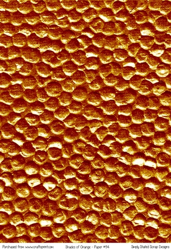Shades of Orange - A4 Paper #94