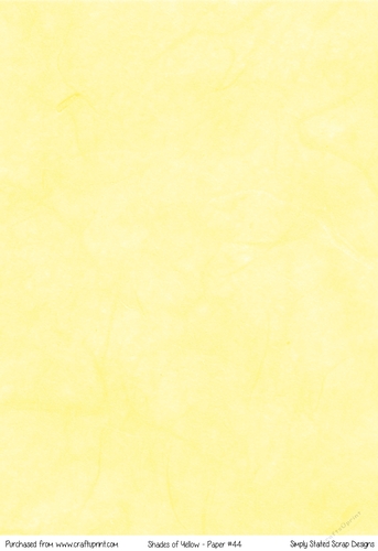Shades of Yellow - A4 Paper #44
