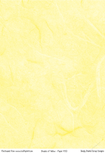 Shades of Yellow - A4 Paper #50