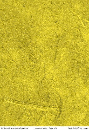 Shades of Yellow - A4 Paper #54
