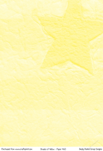 Shades of Yellow - A4 Paper #60