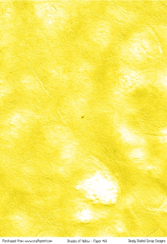 Shades of Yellow - A4 Paper #61