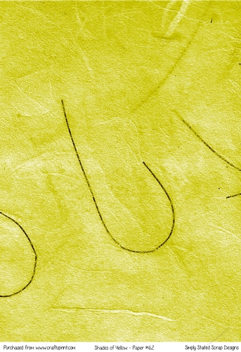 Shades of Yellow - A4 Paper #62