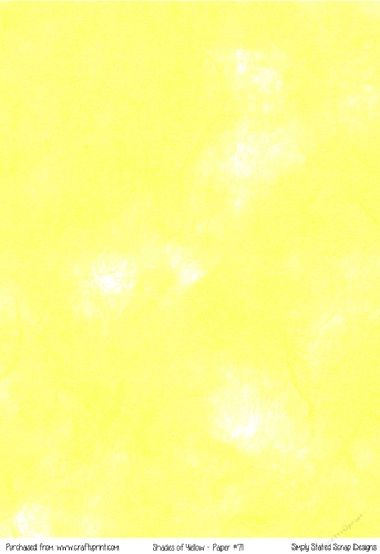 Shades of Yellow - A4 Paper #71